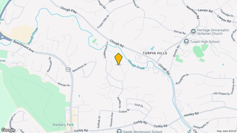 6560 Copperleaf Ln Map and Location Details