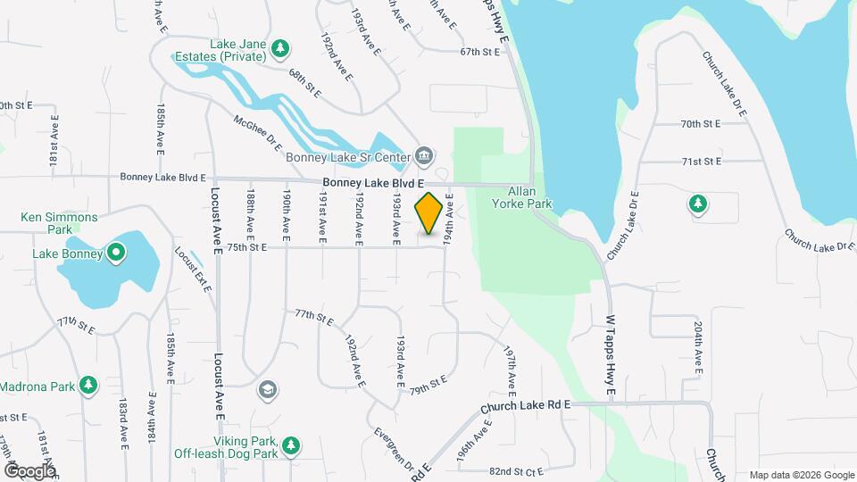 19314 75th St E Map and Location Details