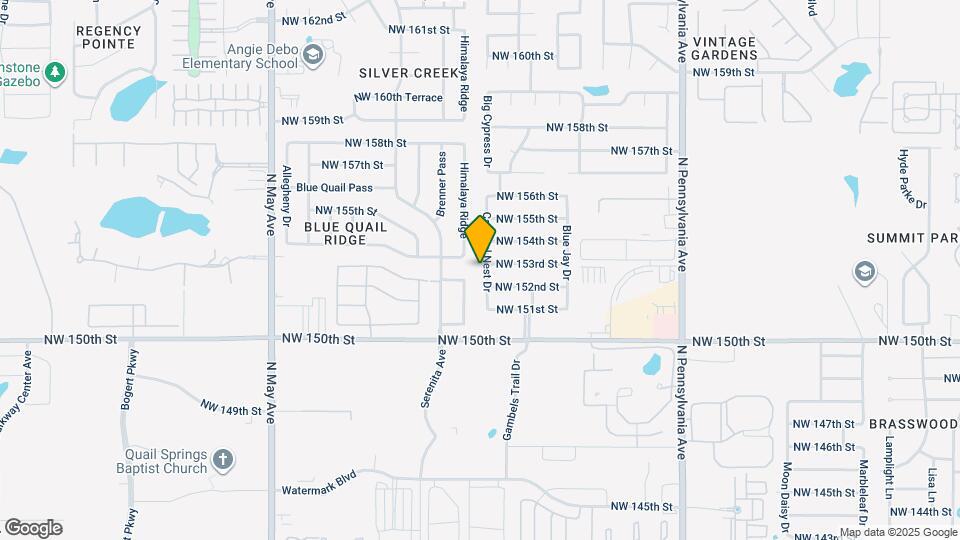 15313 Cardinal Nest Dr Map and Location Details