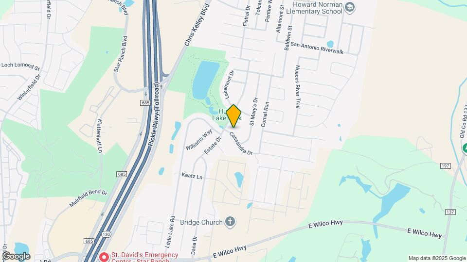 107 Cassandra Dr Map and Location Details