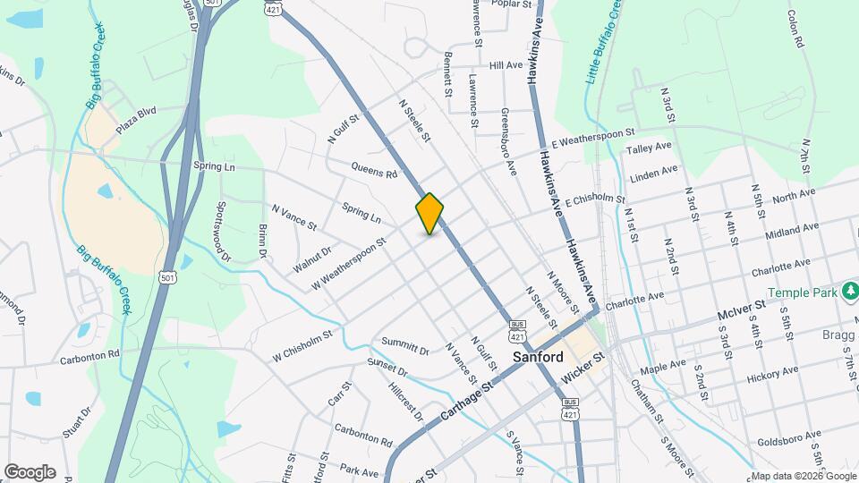 311 Bracken St Map and Location Details