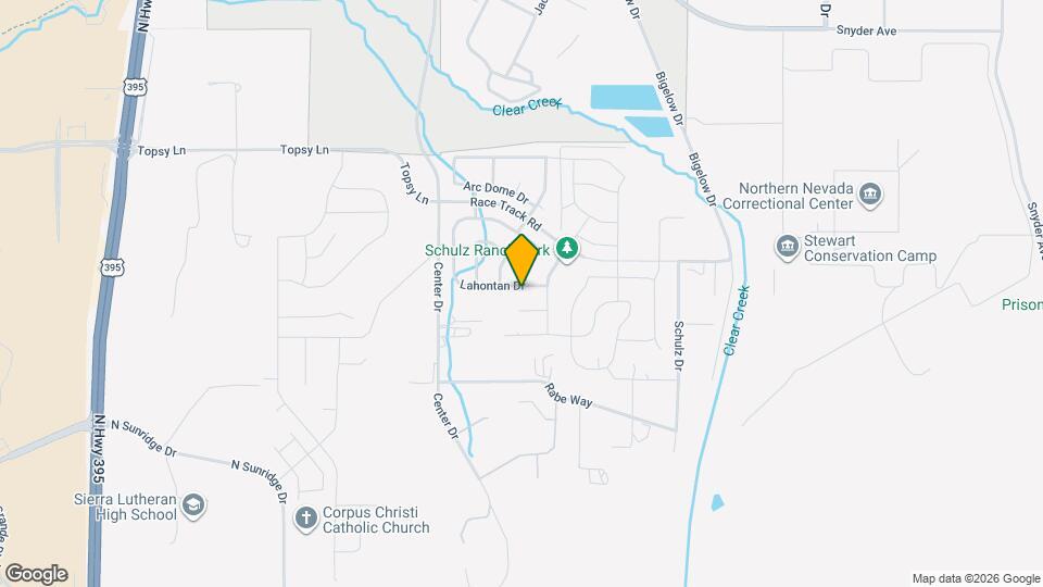 1141 Lahontan Dr Map and Location Details