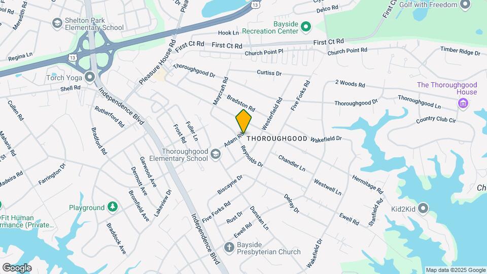 1512 Adam Rd Mapa y Detalles de la Ubicación
