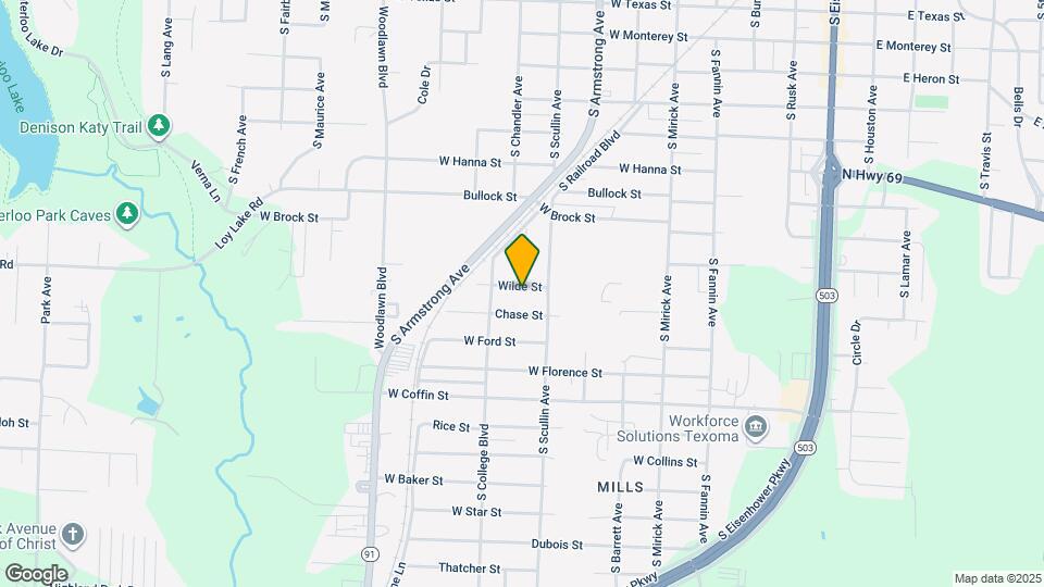 916 Wilde St Map and Location Details