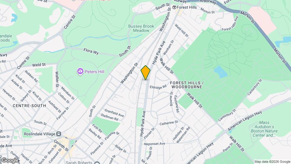 253 Hyde Park Ave, Unit 33 Map and Location Details