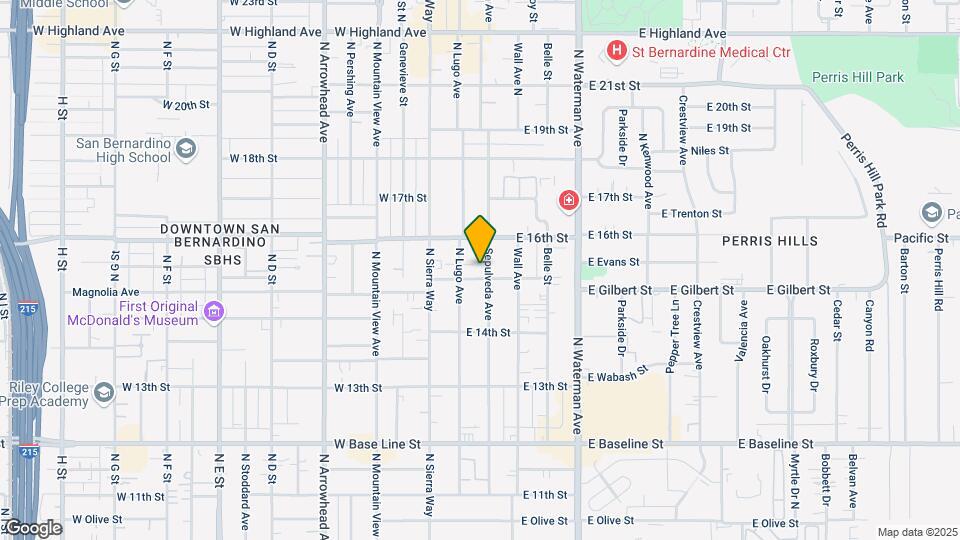 1520 N Sepulveda Ave Map and Location Details