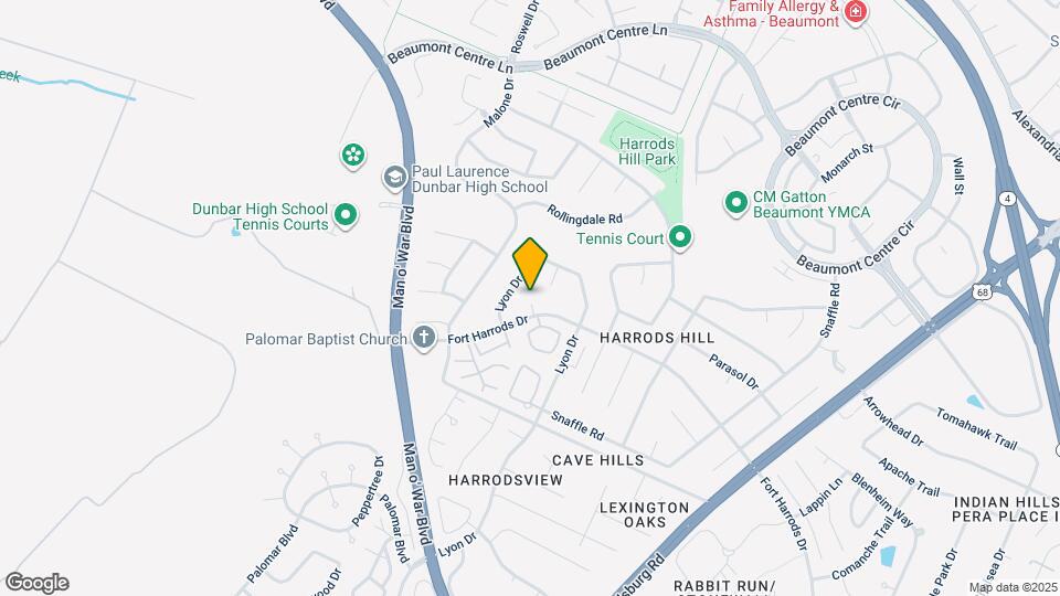 3301 Fort Harrods Ct Map and Location Details