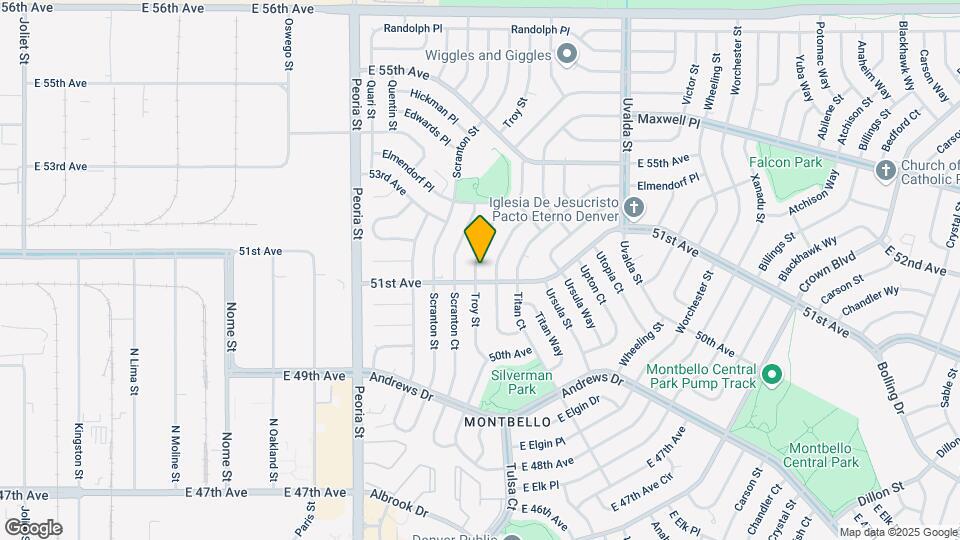 5120 Troy St Map and Location Details