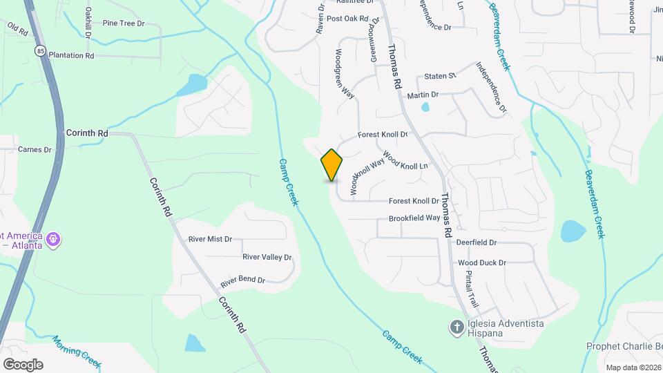 9395 Forest Knoll Dr Mapa y Detalles de la Ubicación