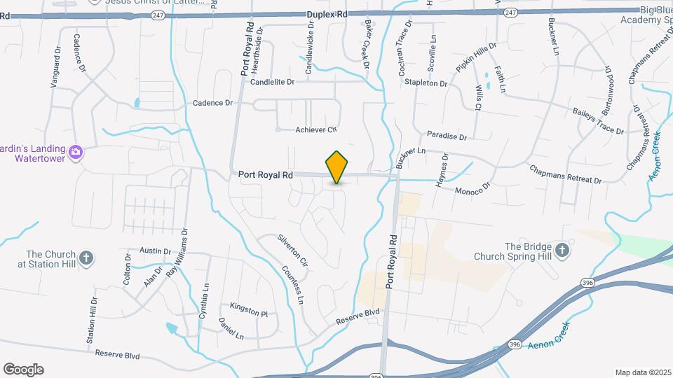 1021 Wells Way Map and Location Details