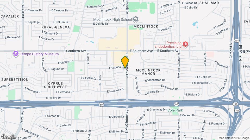 3511 S Alder Dr Map and Location Details