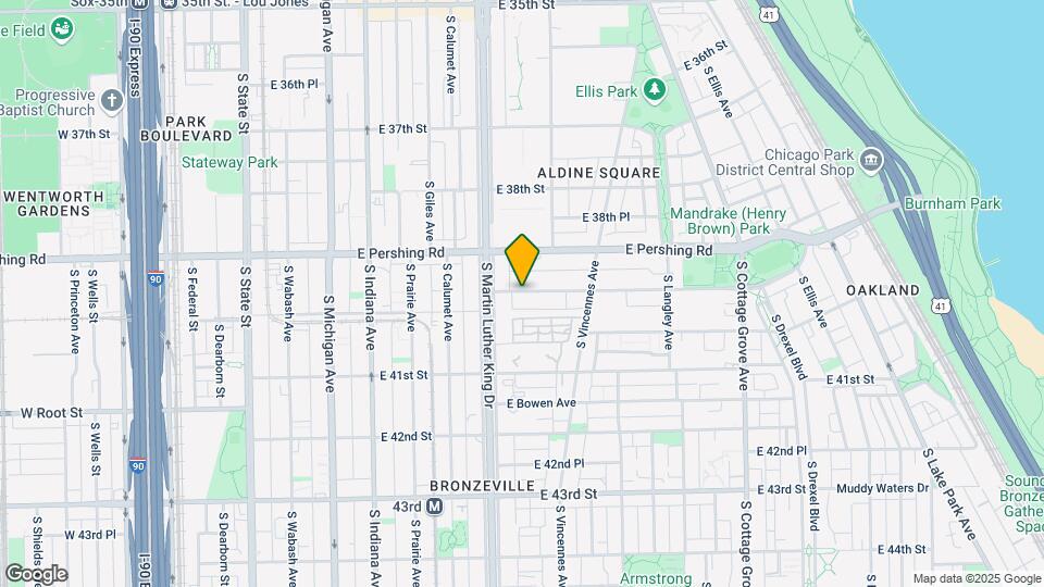 429 E Oakwood Blvd Map and Location Details