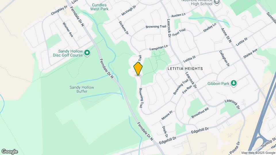 177 Browning Trail Map and Location Details