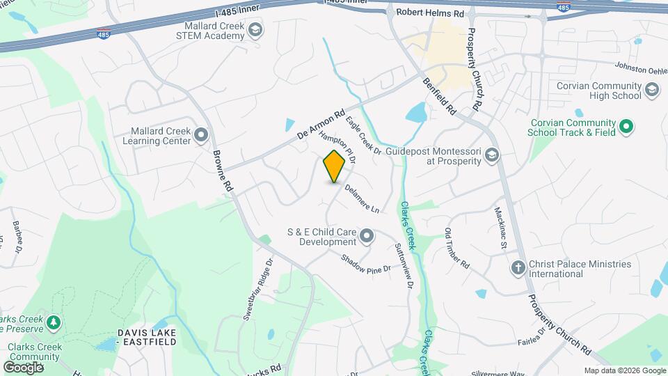 12123 Hampton Pl Dr Map and Location Details