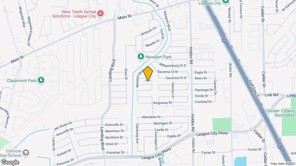 2306 Cambridge Ct N Map and Location Details