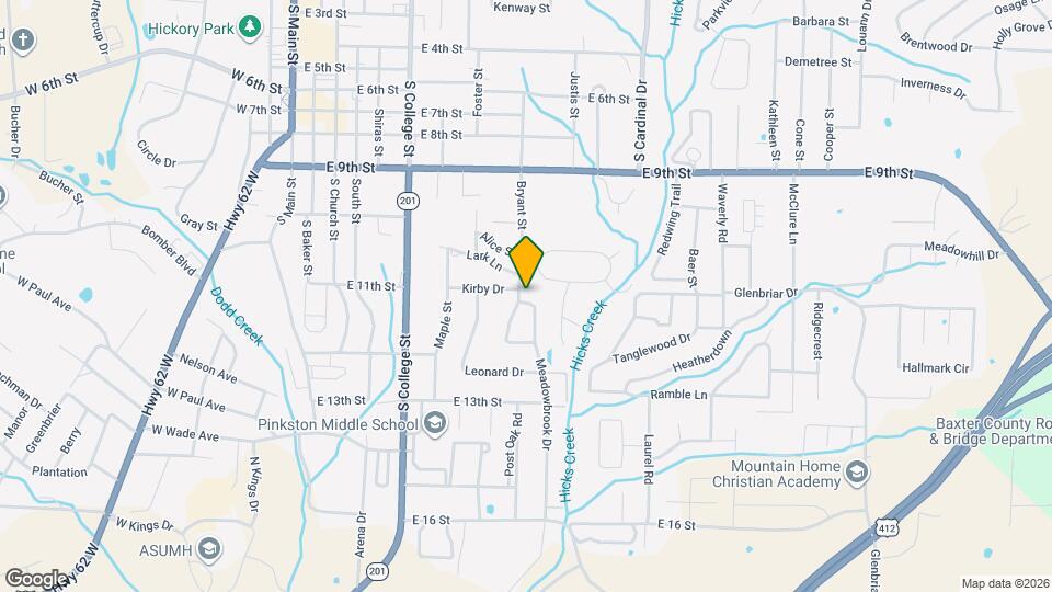 1011 Bryant St Map and Location Details