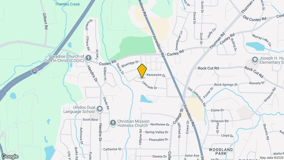766 Cascade Dr Map and Location Details