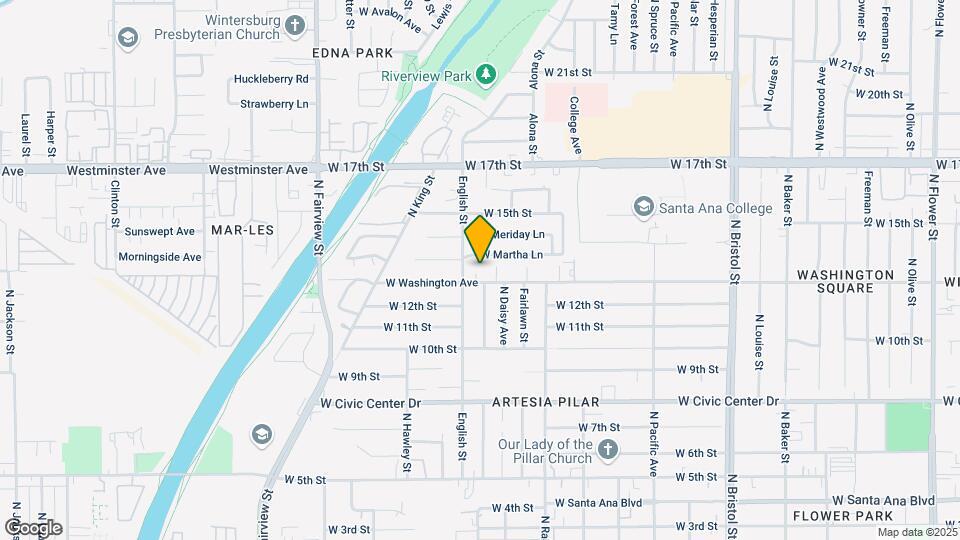 1931 W Washington Ave Mapa y Detalles de la Ubicación