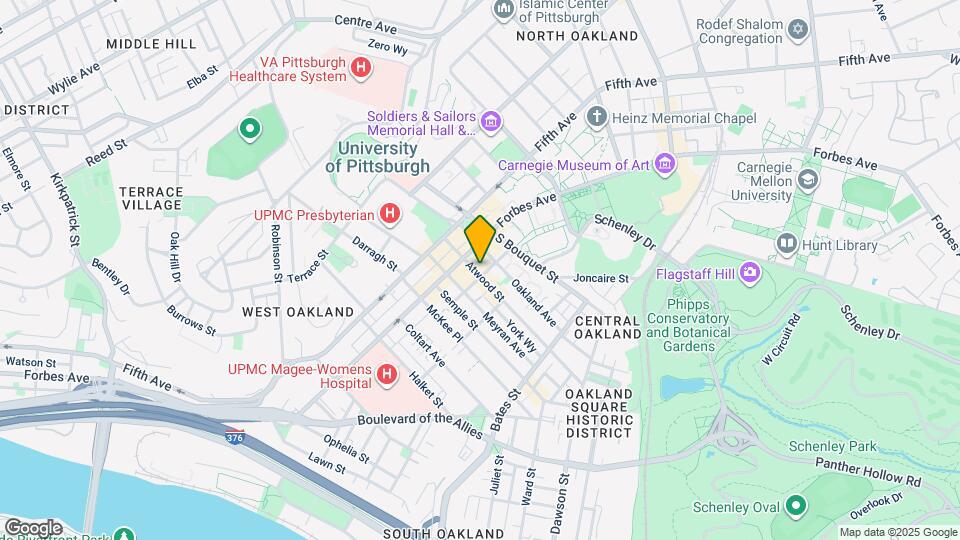 219 Atwood St Map and Location Details