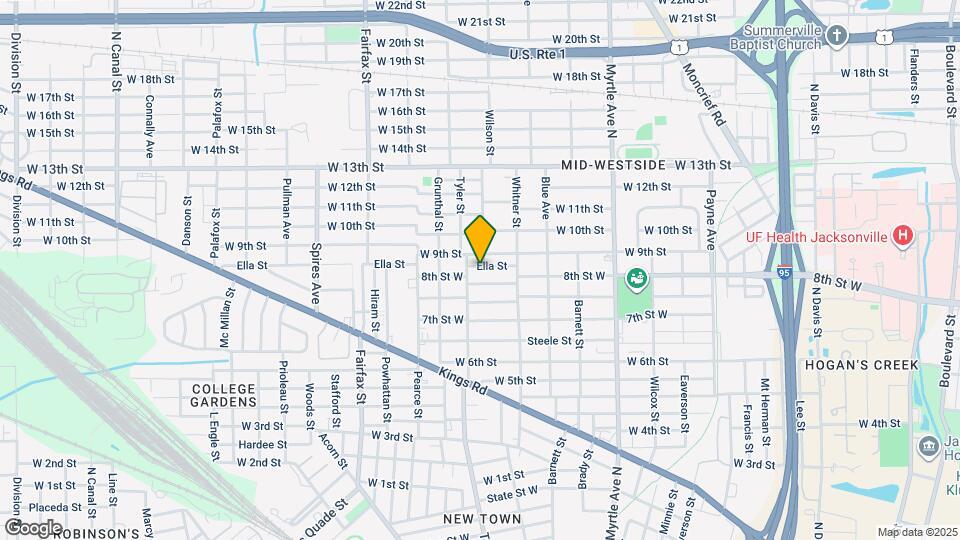 1562 Ella St Map and Location Details