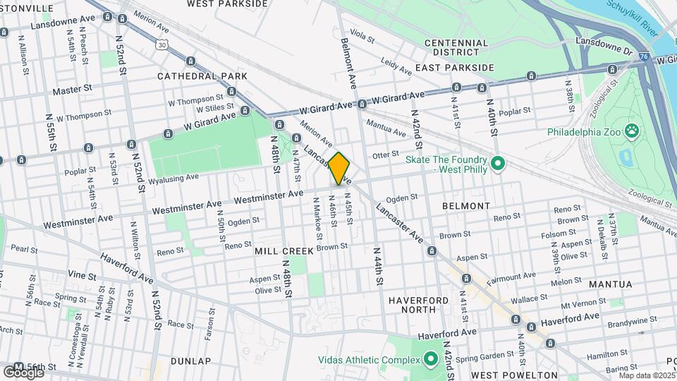 4514 Westminster Ave Map and Location Details