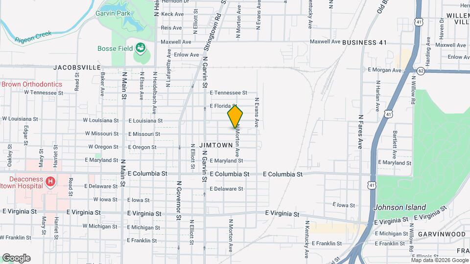 664 E Missouri St Map and Location Details