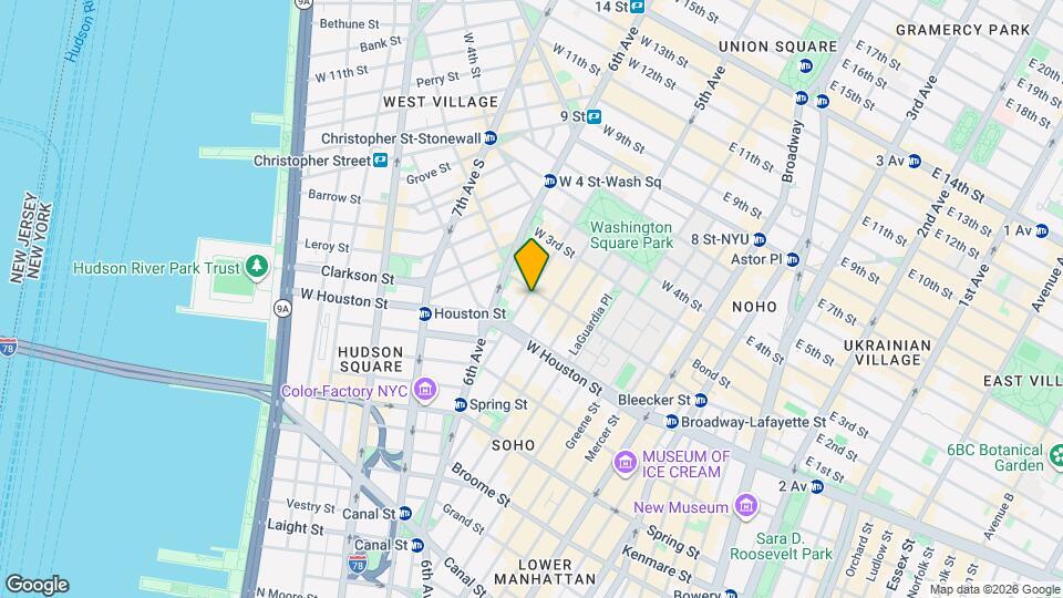 186 Bleecker St, Unit 6 Mapa y Detalles de la Ubicación