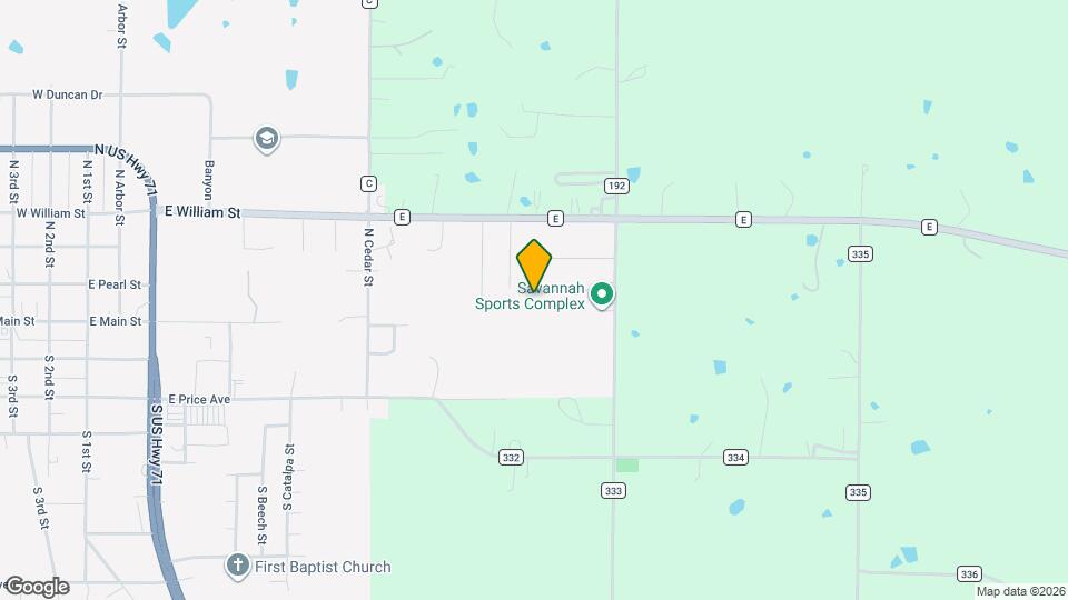 1002 E Pearl Ct Mapa y Detalles de la Ubicación