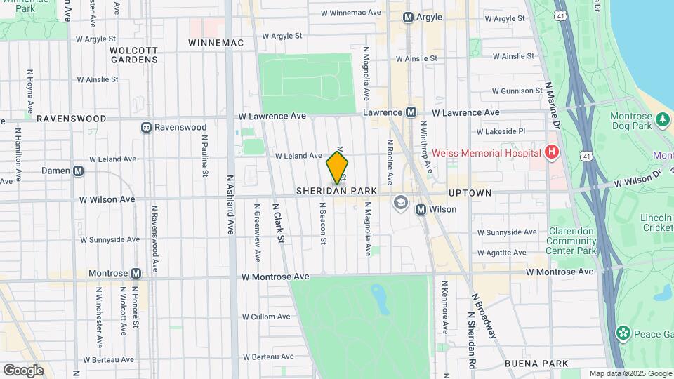 4606 N Malden St, Unit 1140-218 Map and Location Details