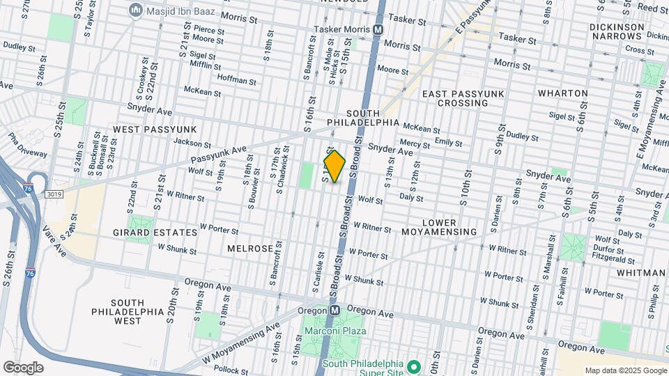 1432 Wolf St Map and Location Details