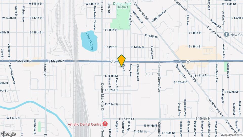 15020 Oak St Map and Location Details