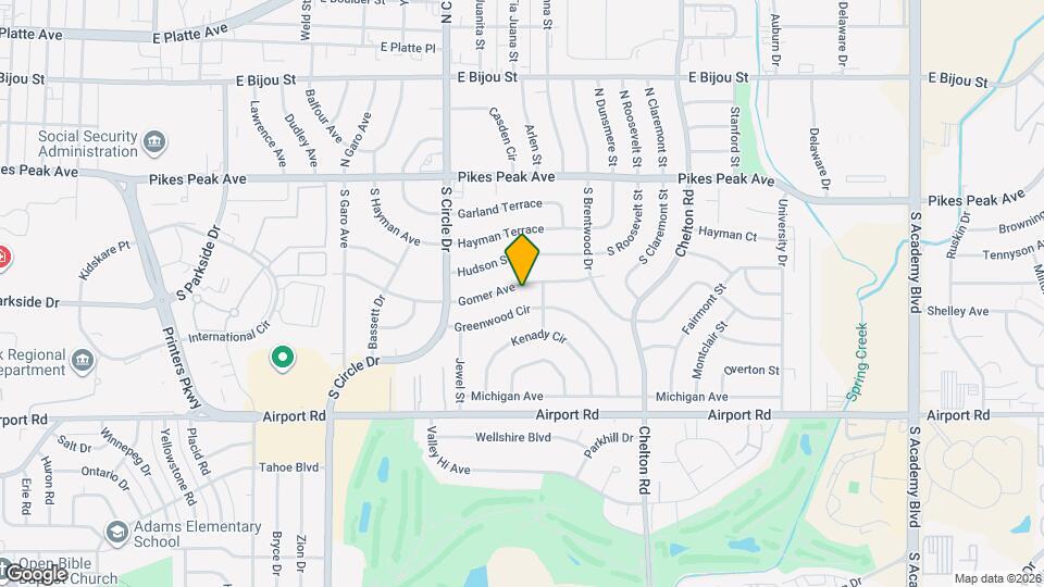 3003 Gomer Ave Map and Location Details