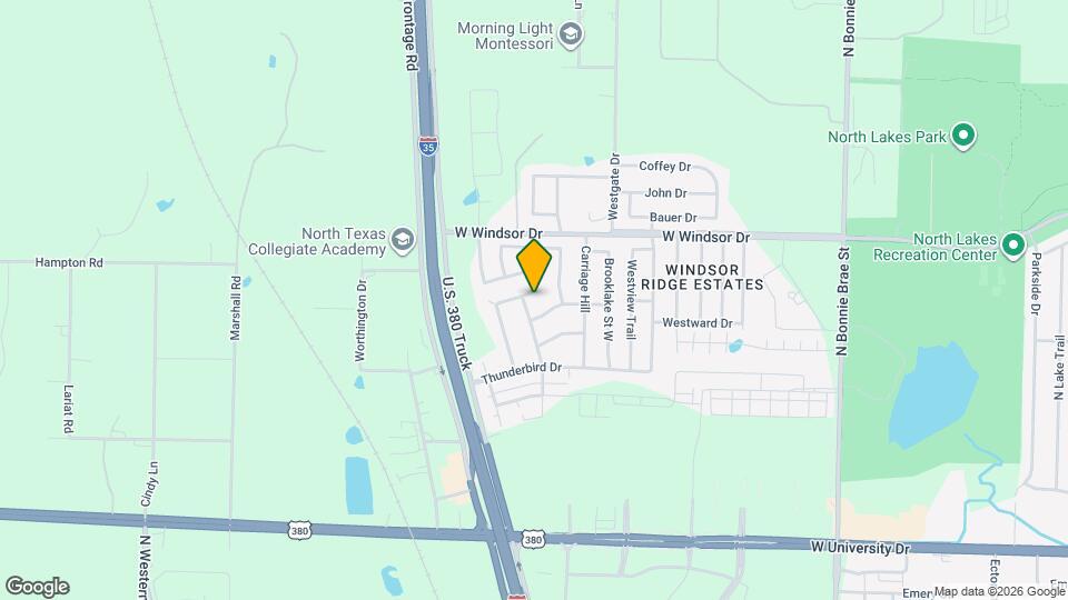 2204 Windsor Farms Dr Map and Location Details