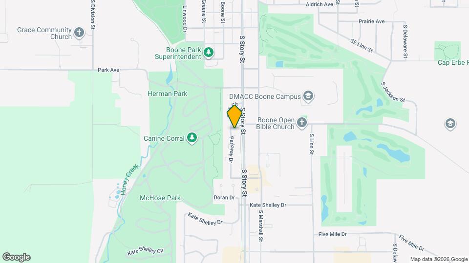 1012 Parkway Dr Map and Location Details