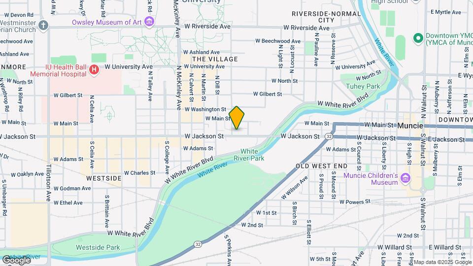 1412 W Jackson St Mapa y Detalles de la Ubicación