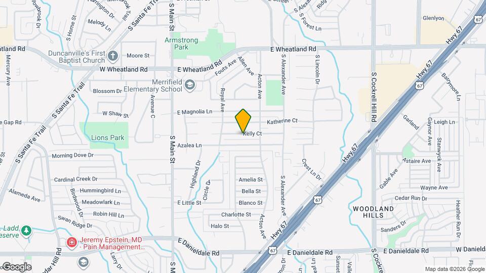 430 Kelly Ct, Unit 1-121 Map and Location Details
