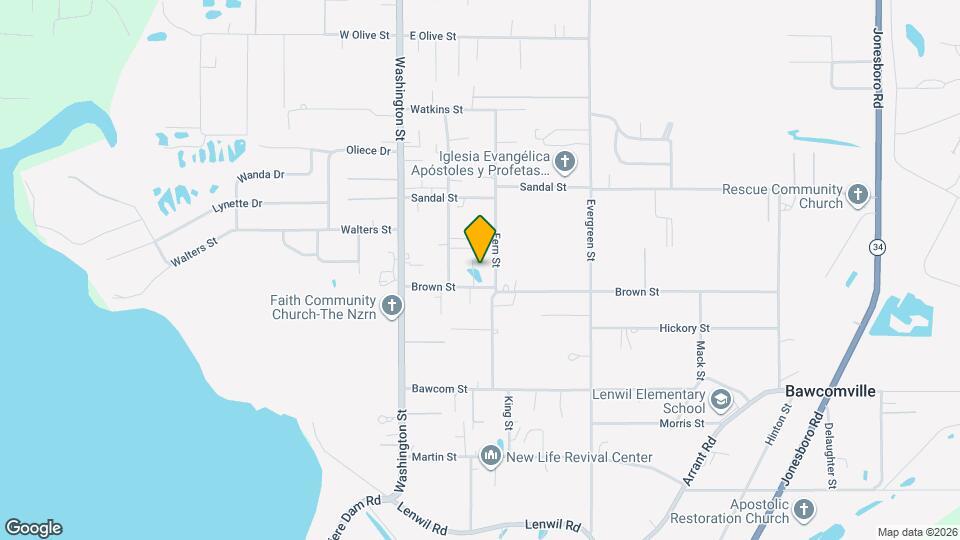 1233 Avanti Ln Map and Location Details