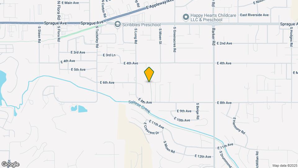 604 S Crescent Ln Map and Location Details