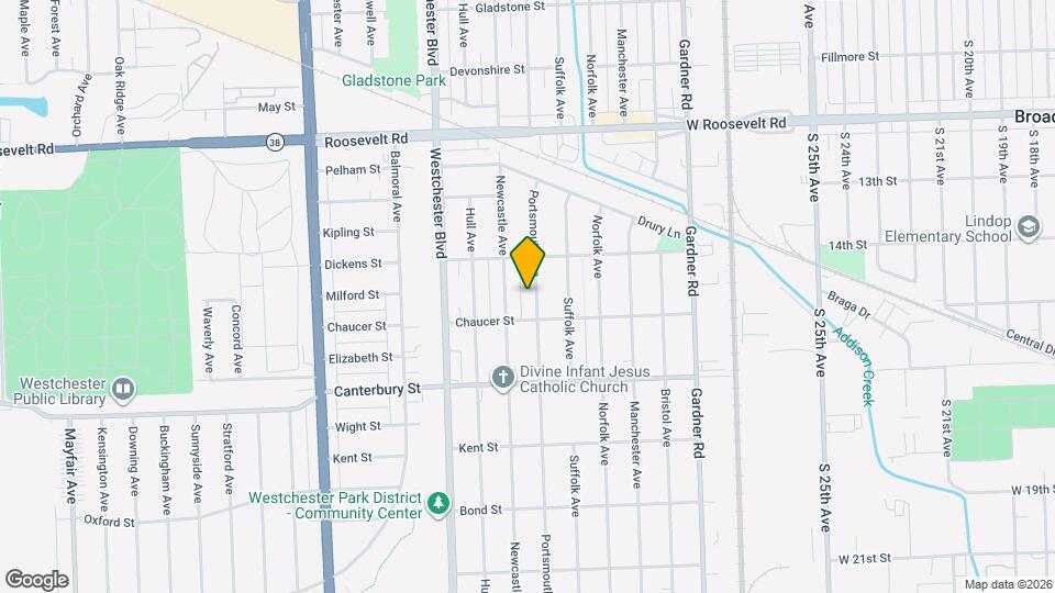 1436 Portsmouth Ave Map and Location Details