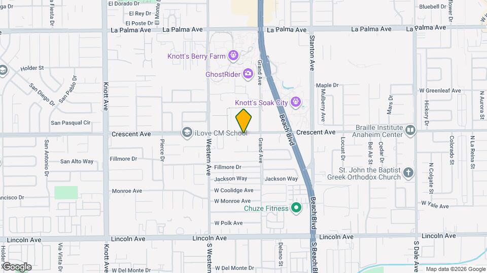 7642 Crescent Ave, Unit 7 Map and Location Details