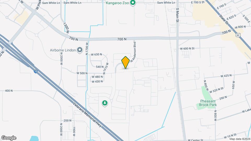 1413 W Valley Dr Mapa y Detalles de la Ubicación