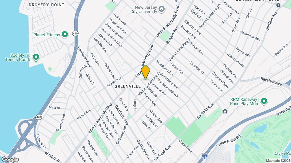 126 Wade St Map and Location Details