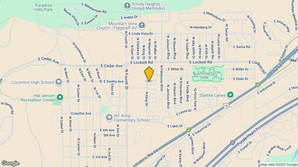 2400 E Eva Loop Map and Location Details