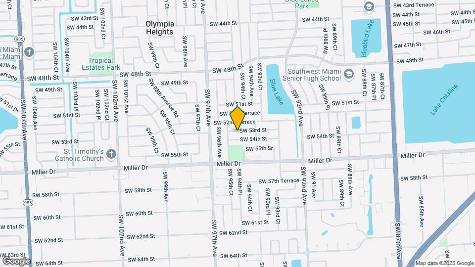 9460 SW 53rd St Map and Location Details
