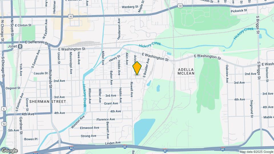 142 Arizona Ave Map and Location Details