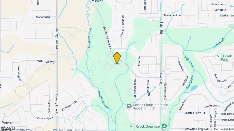 109 Bayberry Ln Map and Location Details