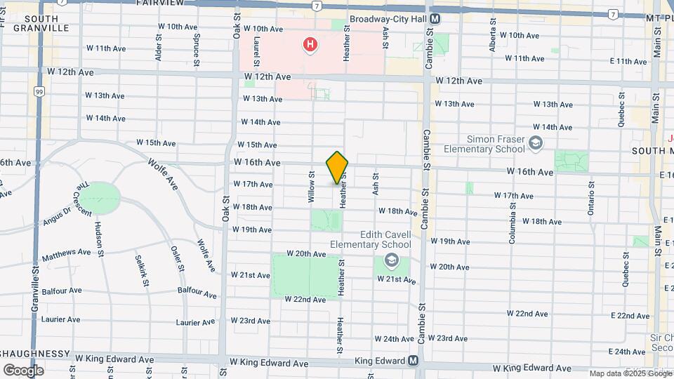 3305 Heather St Map and Location Details