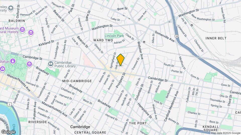 18 Oakland St Map and Location Details