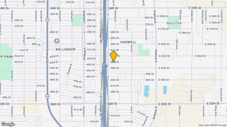 717 43rd St Map and Location Details