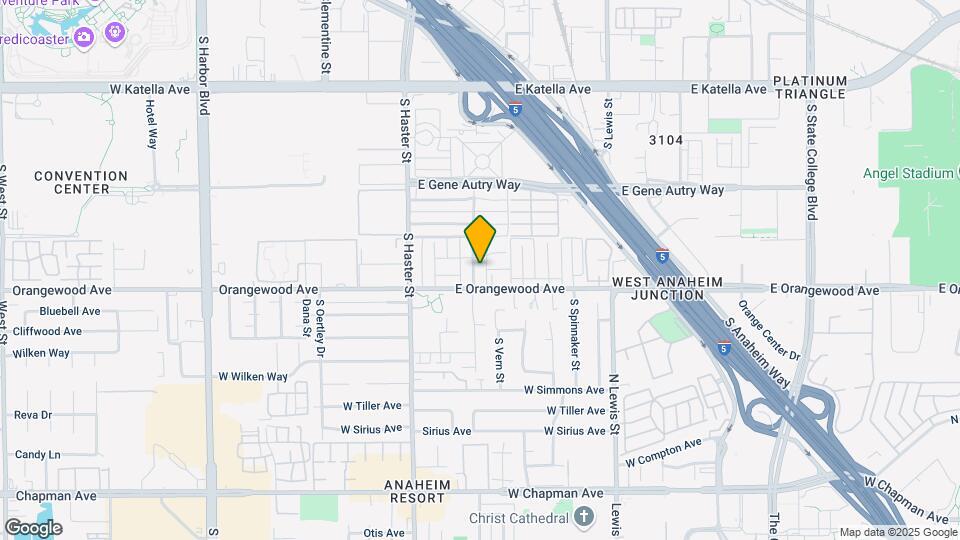 2070 S Mountain View Ave Map and Location Details